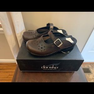 Dansko open back clog